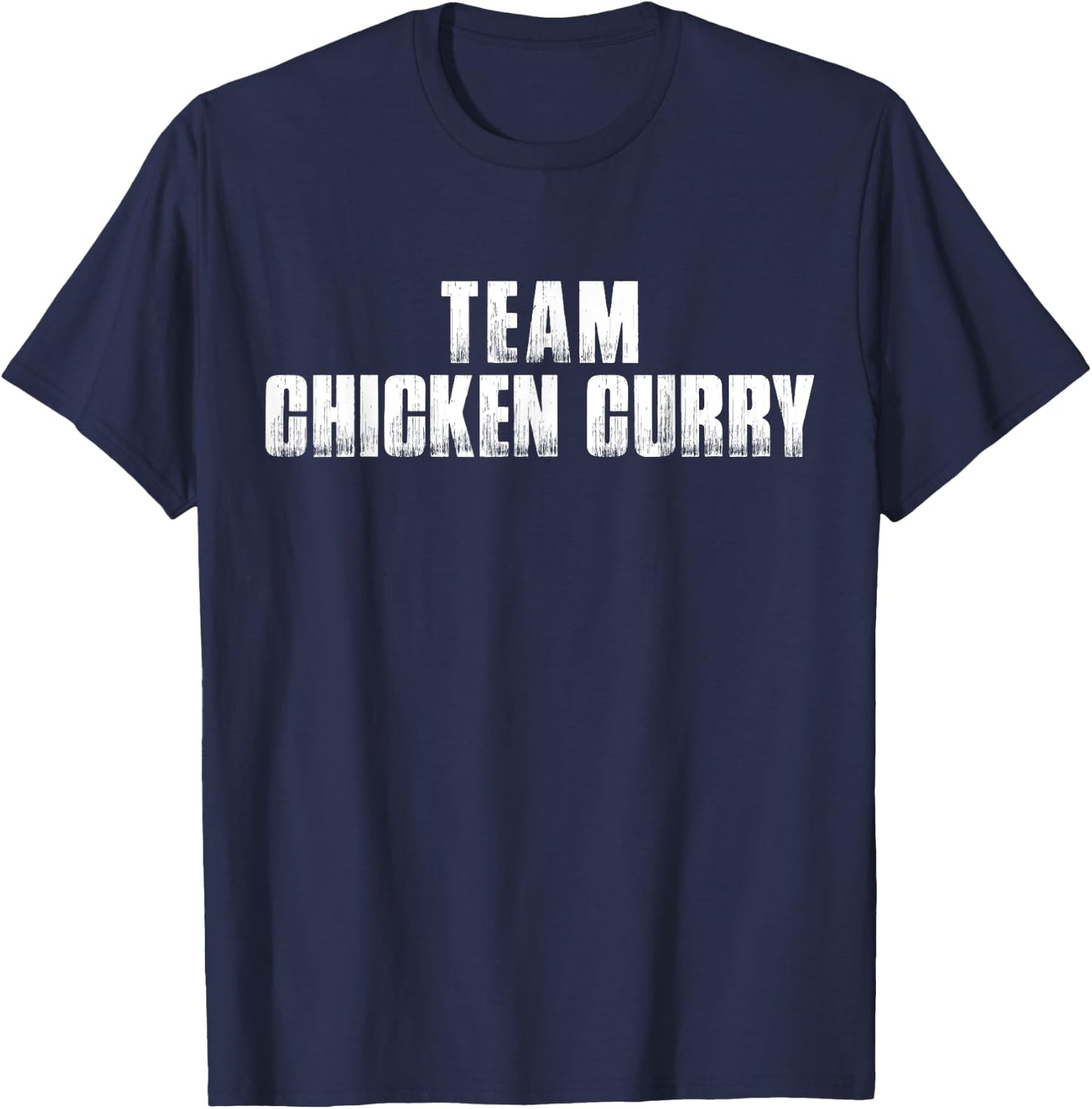 Team Chicken Curry Guyanese Soca T-Shirt - T-Shirt | Navy