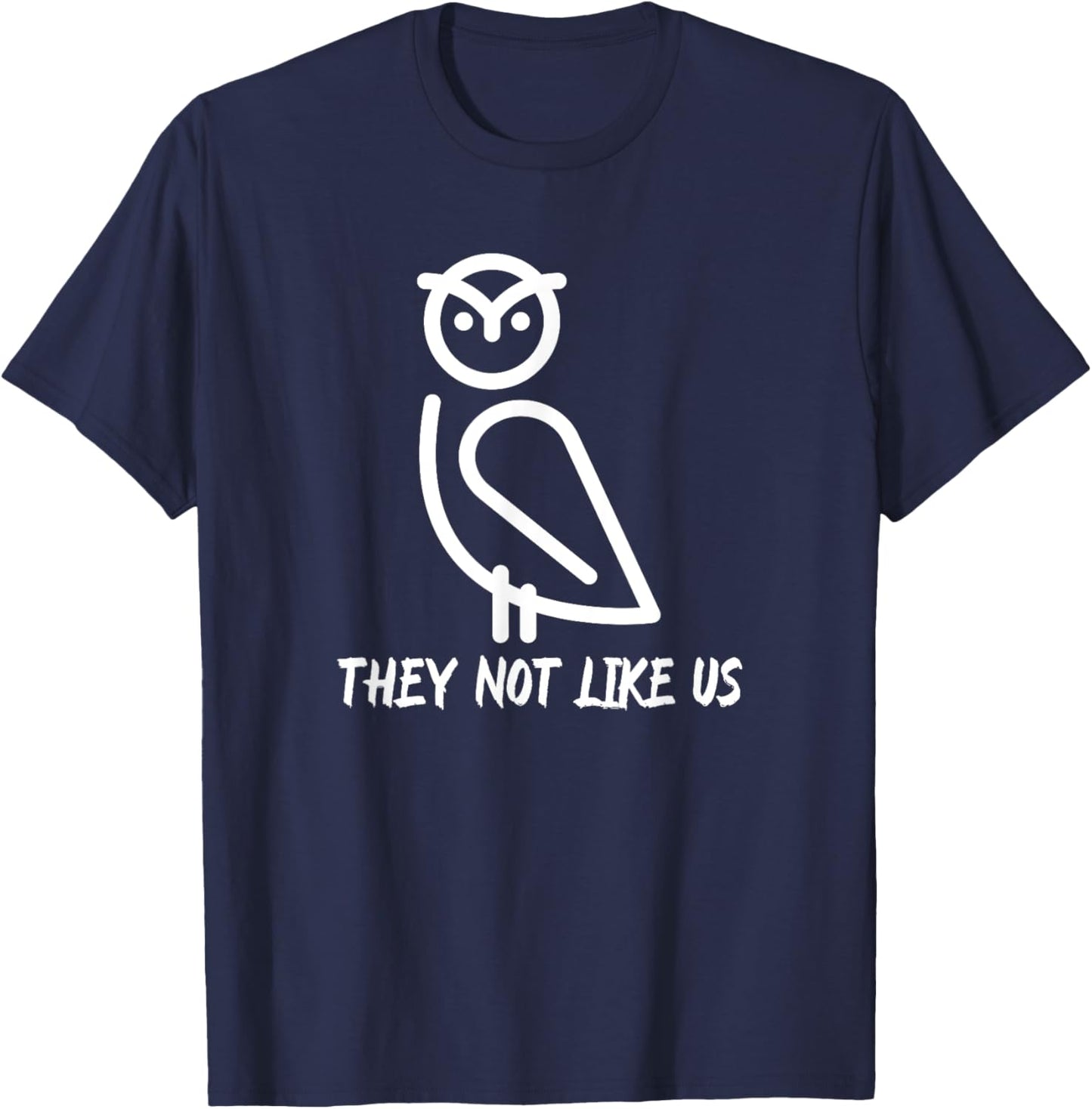 They Not Like Us T-Shirt - T-Shirt | Navy