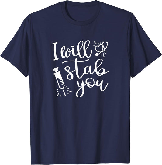 Funny Medical Worker Shirt - Nurse, CNA T-Shirt - T-Shirt | Navy