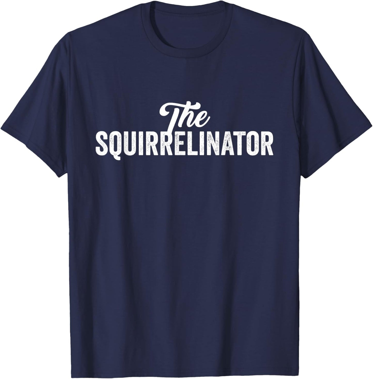 The Squirrelinator T-Shirt - T-Shirt | Navy