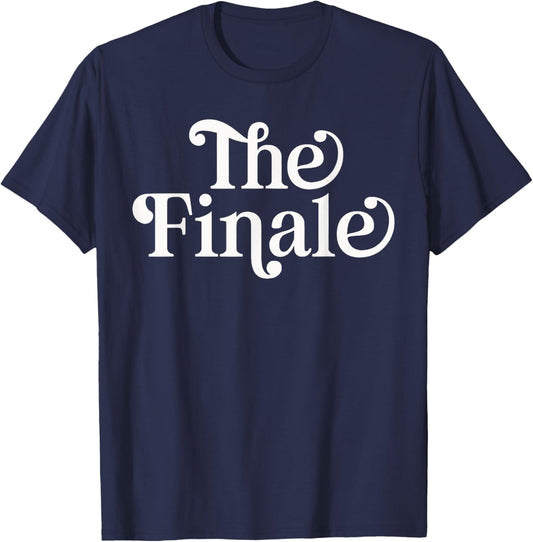 The Finale Funny Siblings Matching Family T-Shirt - T-Shirt | Navy