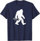 Bigfoot Mountain Climbing Sasquatch Climber T-Shirt - T-Shirt | Navy