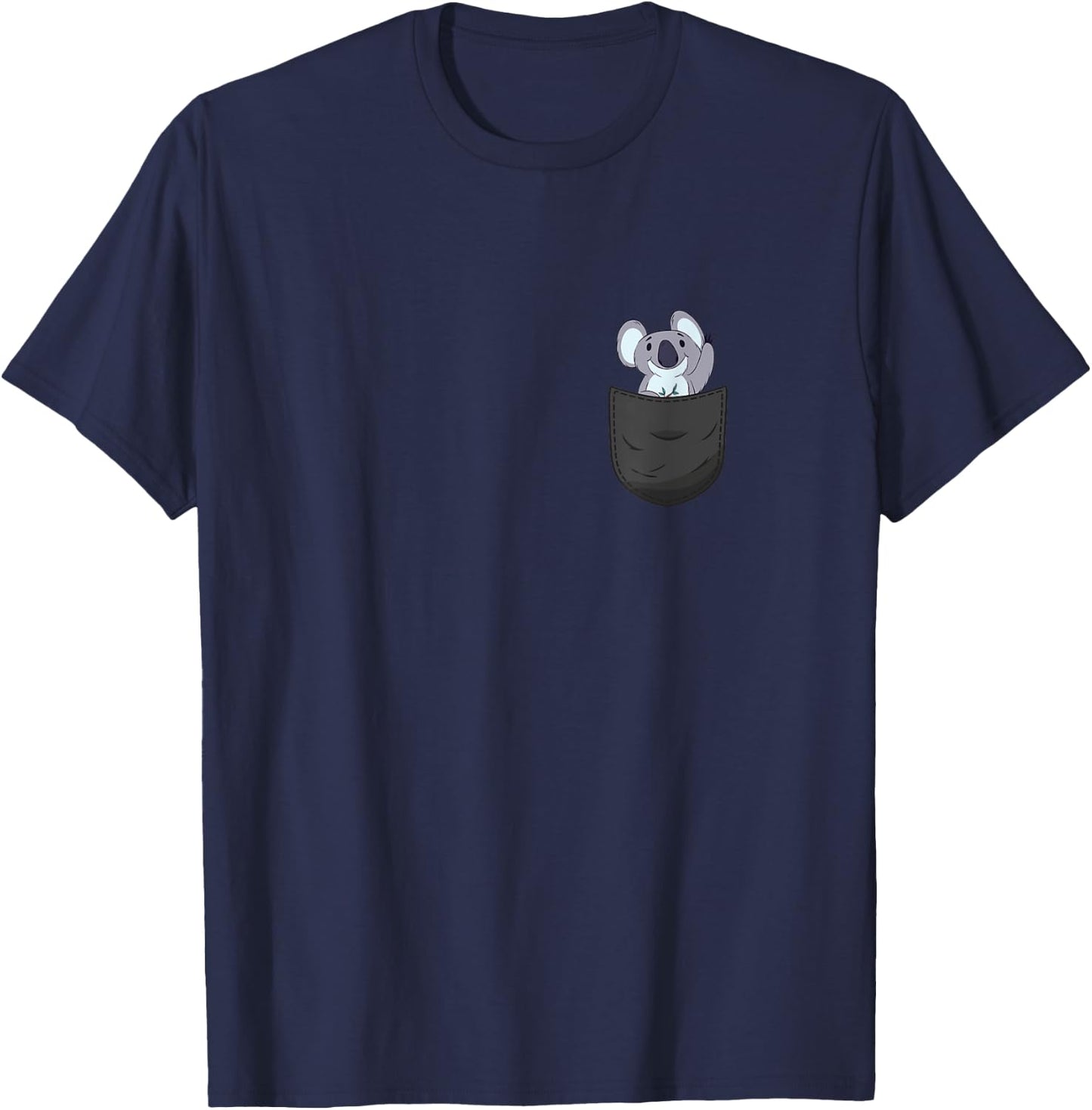 Koala Pocket T-Shirt - T-Shirt | Navy