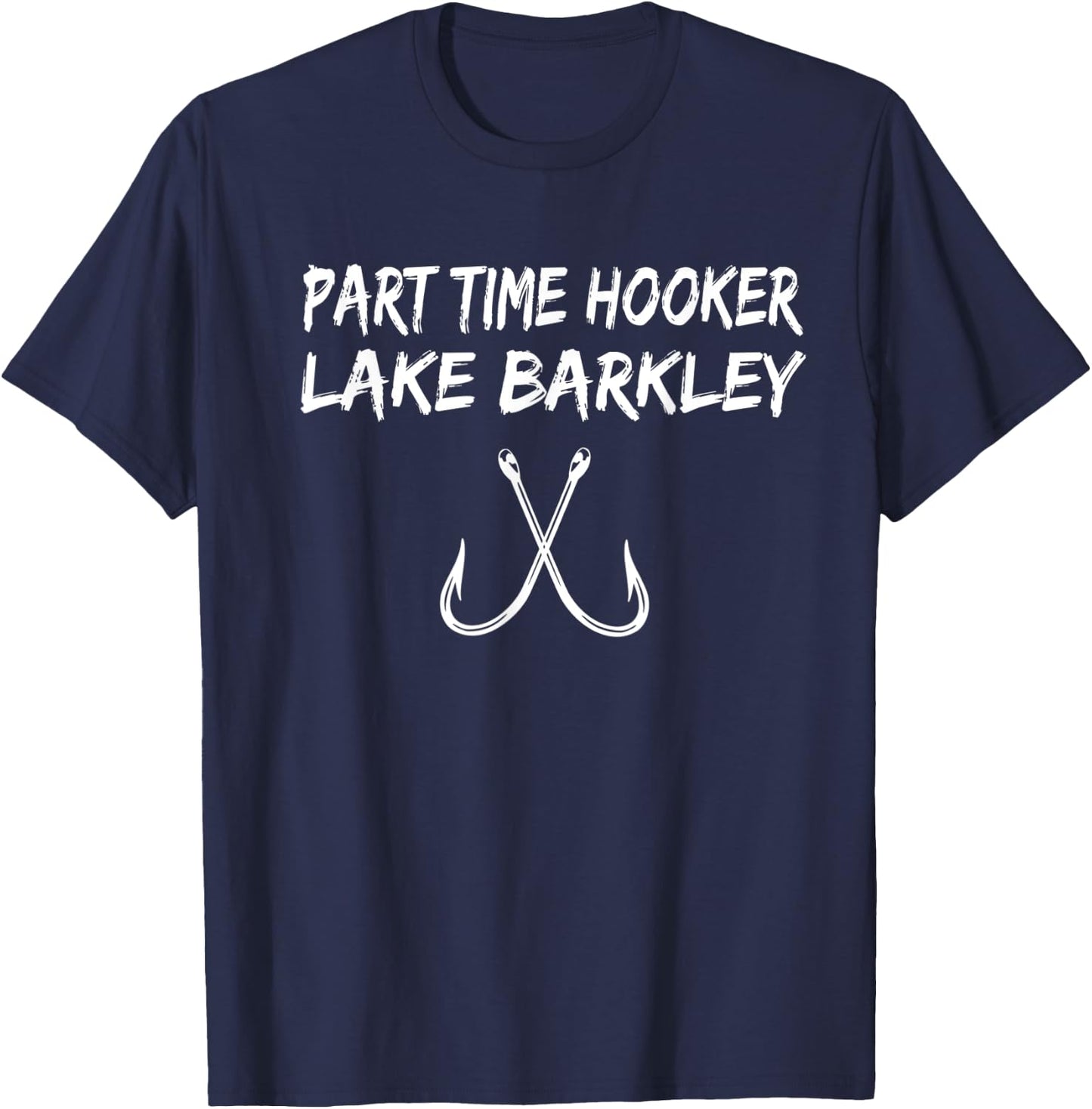 Kentucky Lakes Shirt Lake Barkley Fishing Gift fishermen T-Shirt - T-Shirt | Navy