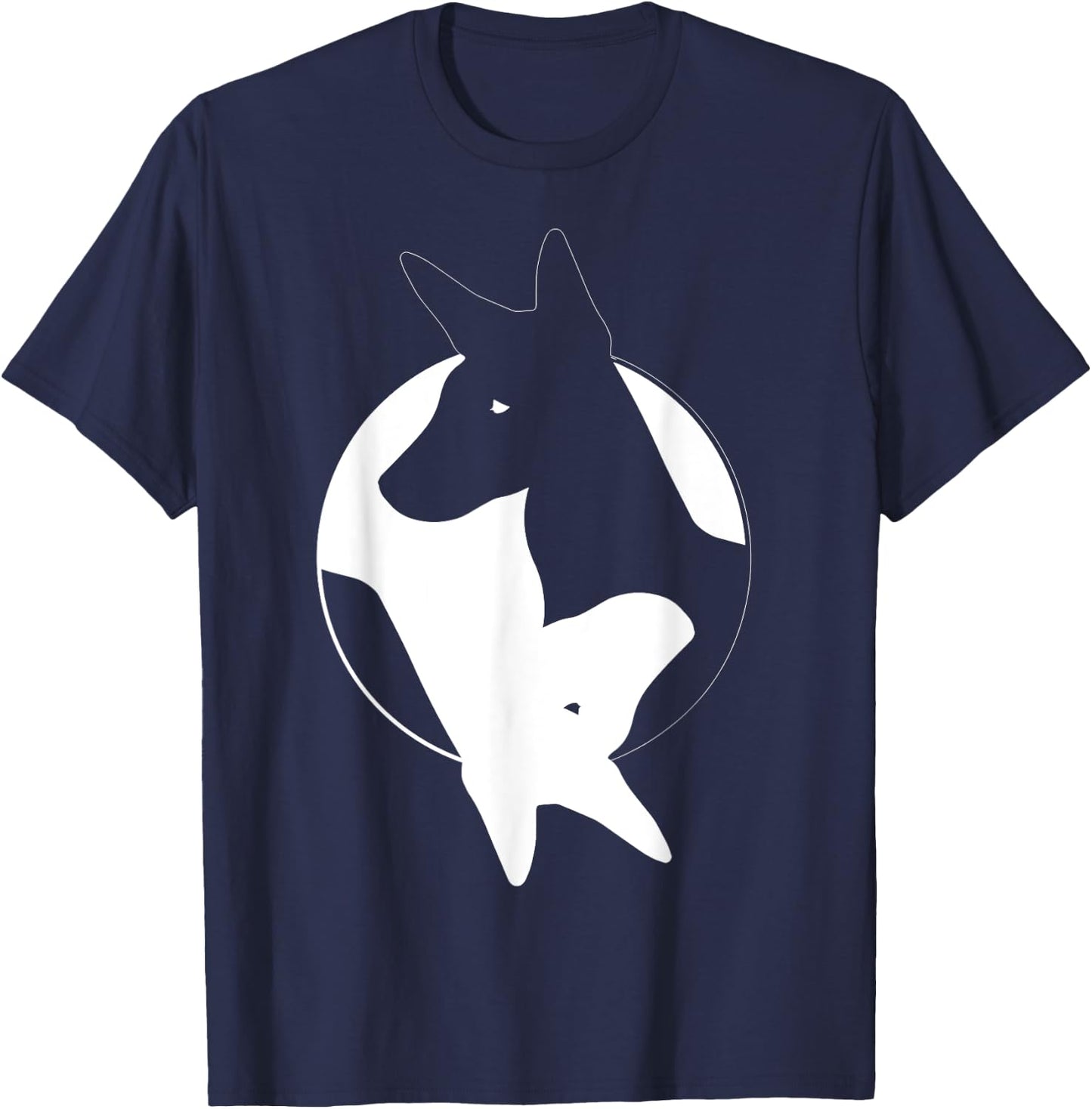 Yin Yang Xolo Funny Xoloitzcuintli Symbol Zen Meditation T-Shirt - T-Shirt | Navy