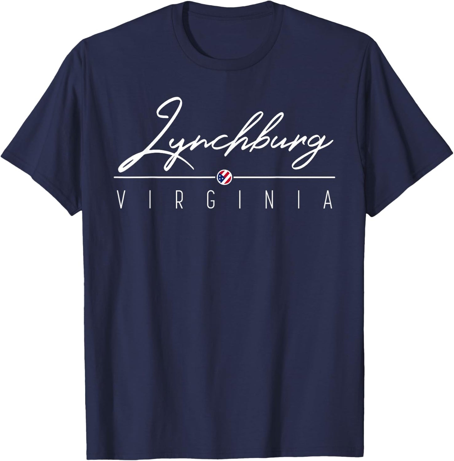 Lynchburg VA T-Shirt - T-Shirt | Navy