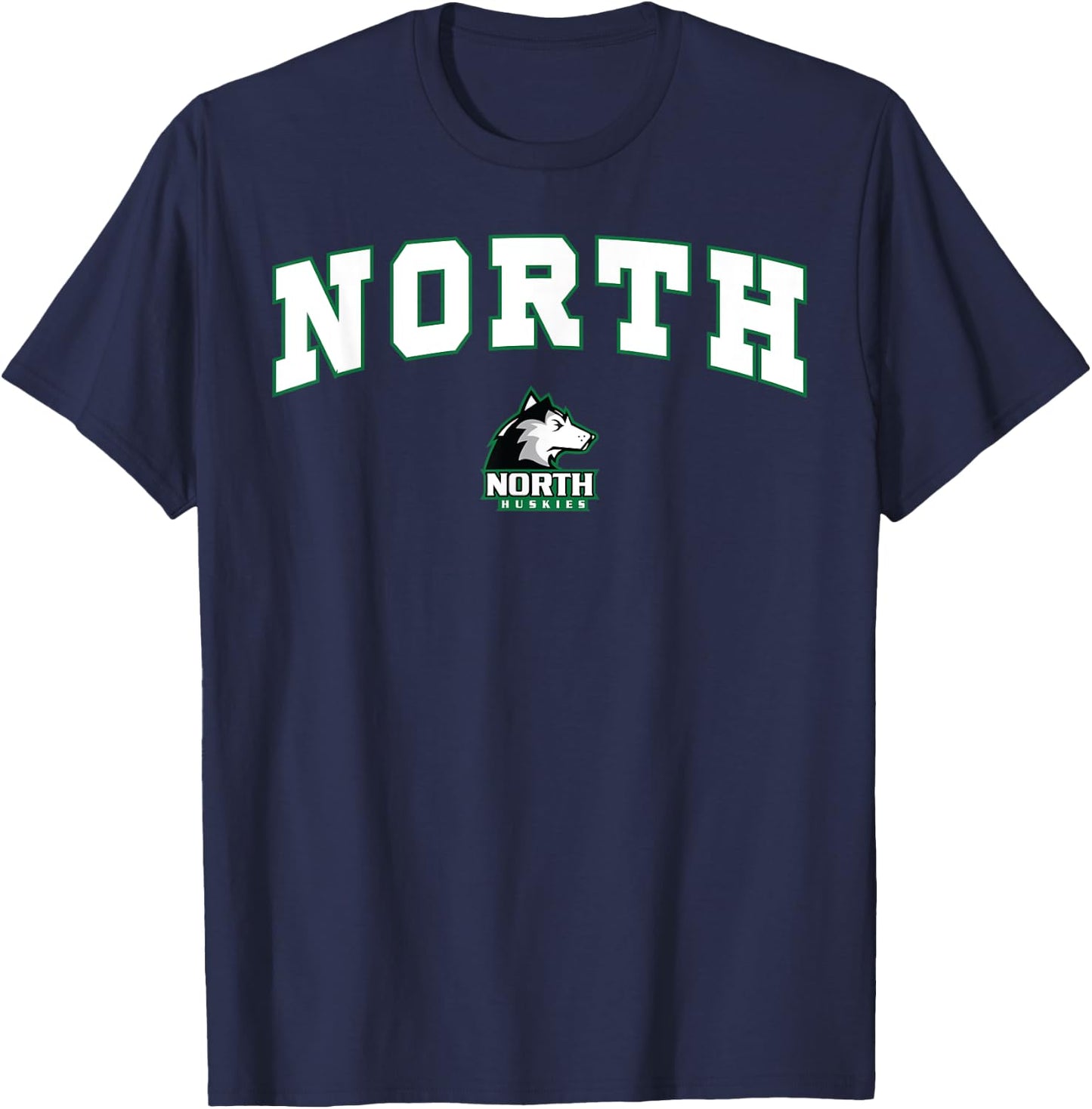 North High School Huskies T-Shirt - T-Shirt | Navy