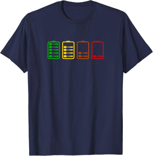 Low Spoon Charge Levels Spoonie T-Shirt - T-Shirt | Navy