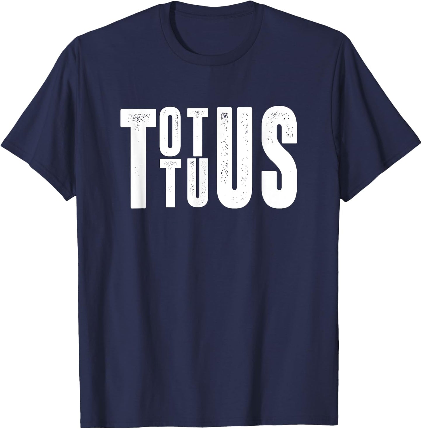 Totus Tuus Catholic Jesus Bible Religion Religious Gift T-Shirt - T-Shirt | Navy