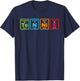 Periodic Table Tennis Player Funny Gift T-Shirt - T-Shirt | Navy