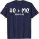 He Greater Than Me John 3 30 Bible God Jesus Christian Gift T-Shirt - T-Shirt | Navy