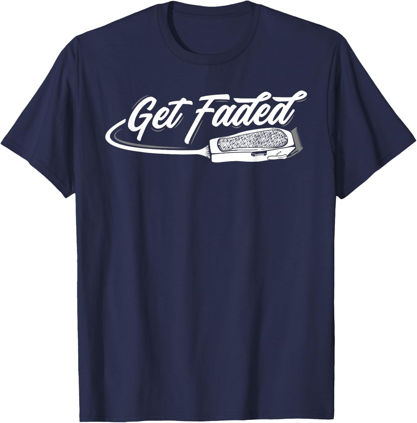 Funny Barber Design Dad Hairstylist Lovers Barber T-Shirt - T-Shirt | Navy