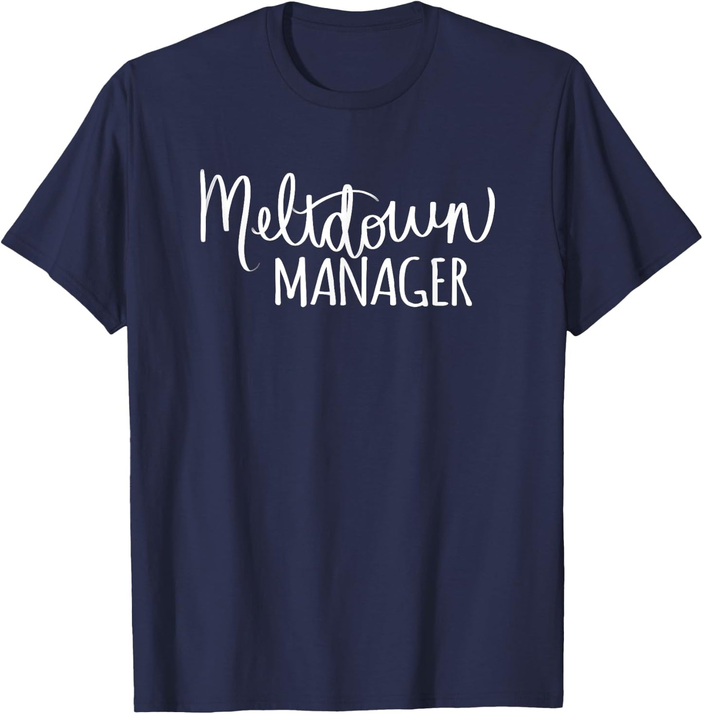 Meltdown Manager T-Shirt - T-Shirt | Navy