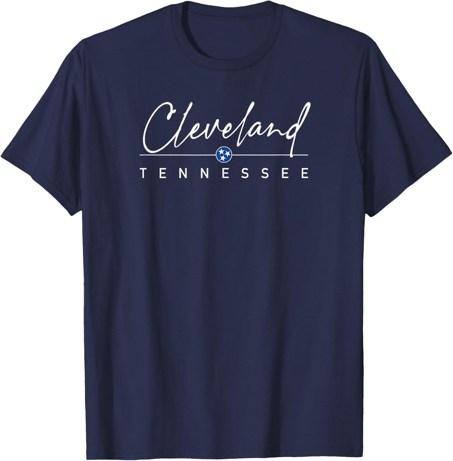 Cleveland, Tennessee T-Shirt - T-Shirt | Navy