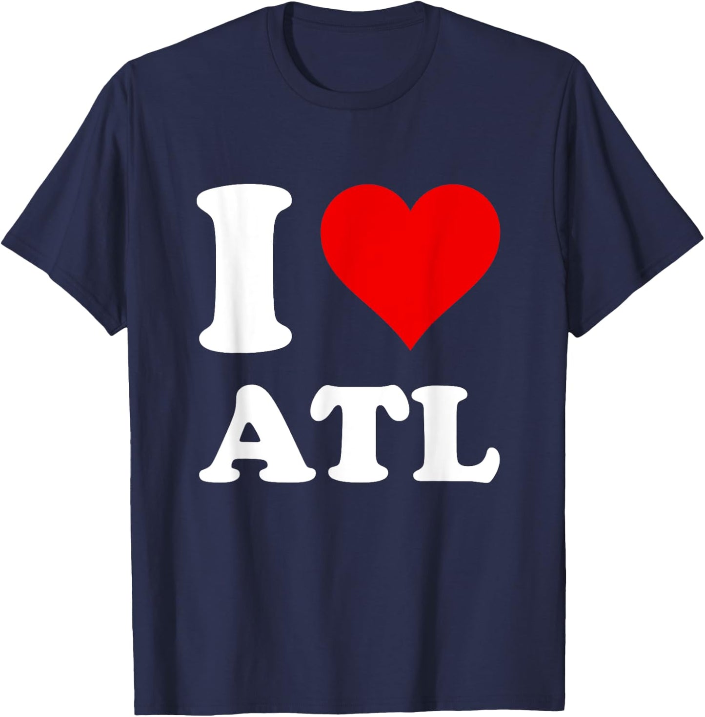 I Love Atl T-Shirt - T-Shirt | Navy