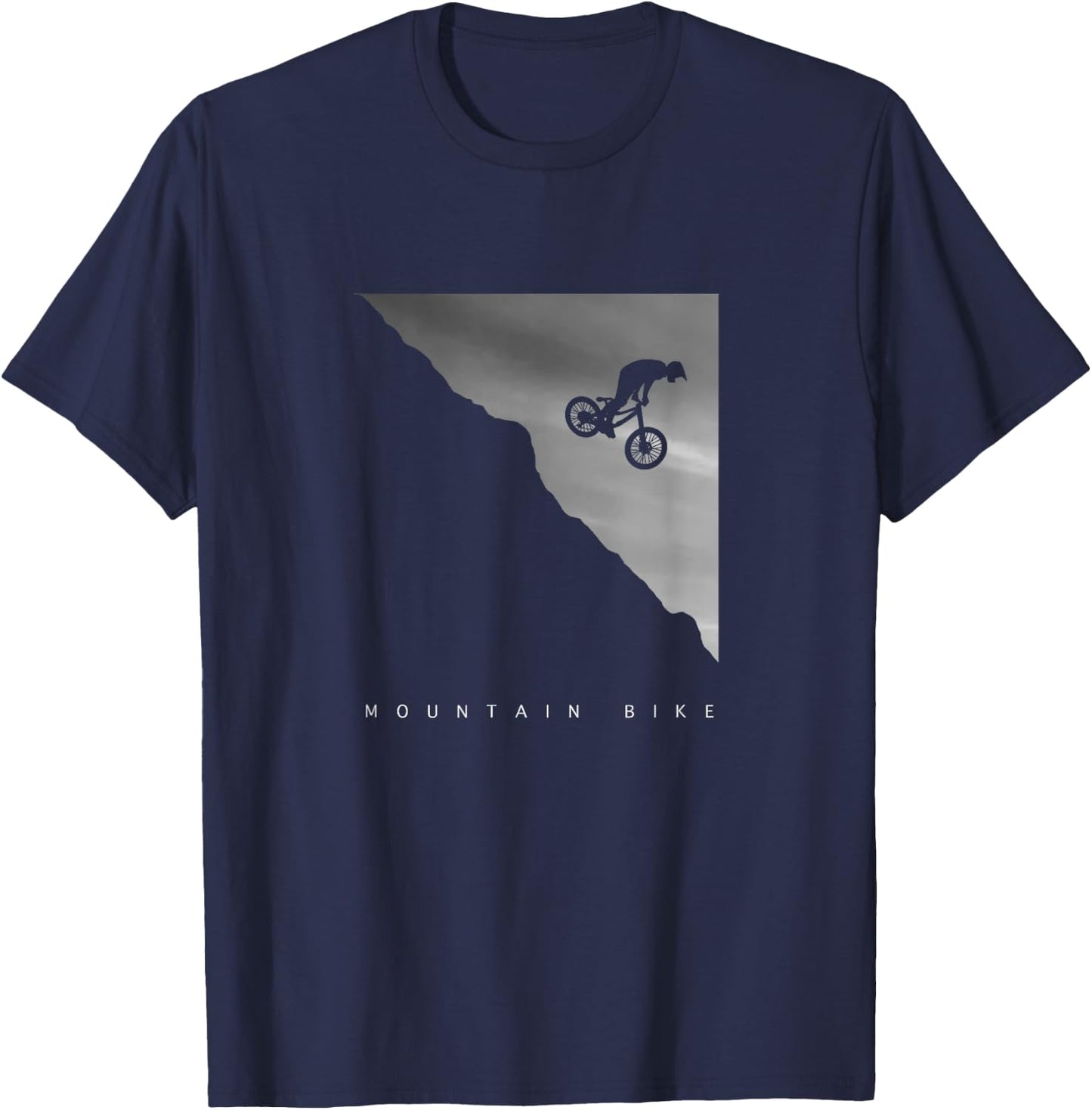 MTB Mountain Bike T-Shirt - T-Shirt | Navy