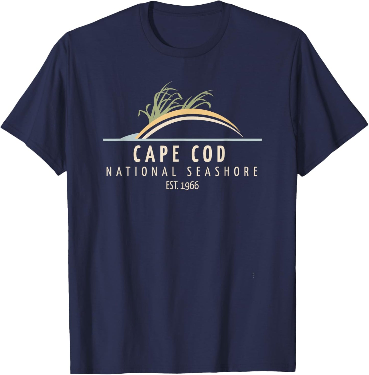 Souvenir Gift Cape Cod National Seashore T-Shirt - T-Shirt | Navy