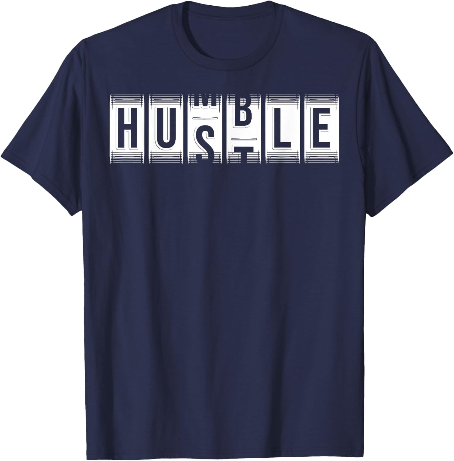 Funny Hustle Gift Cool Humble Odometer T-Shirt - T-Shirt | Navy