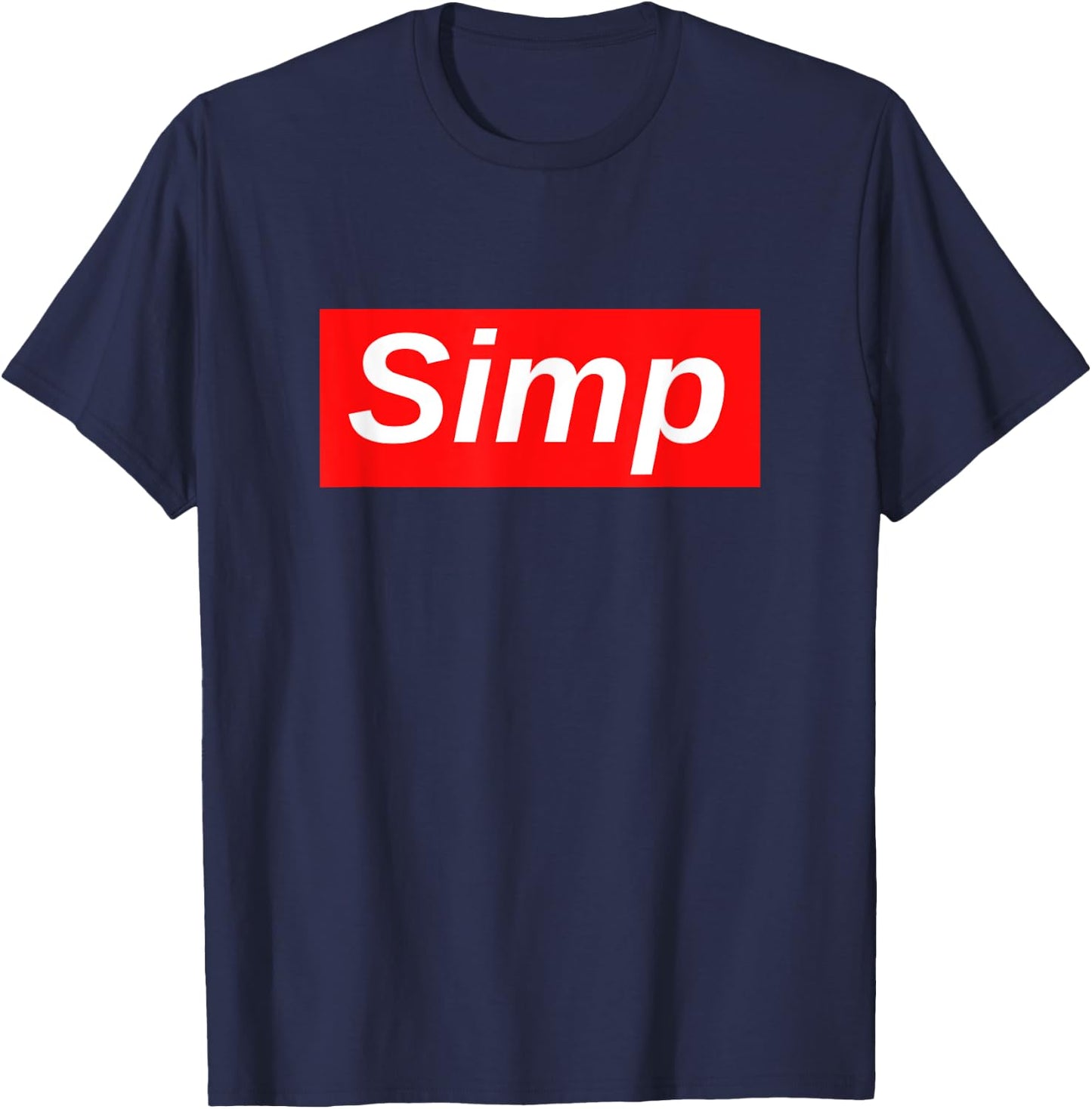 Simp meme T-Shirt - T-Shirt | Navy