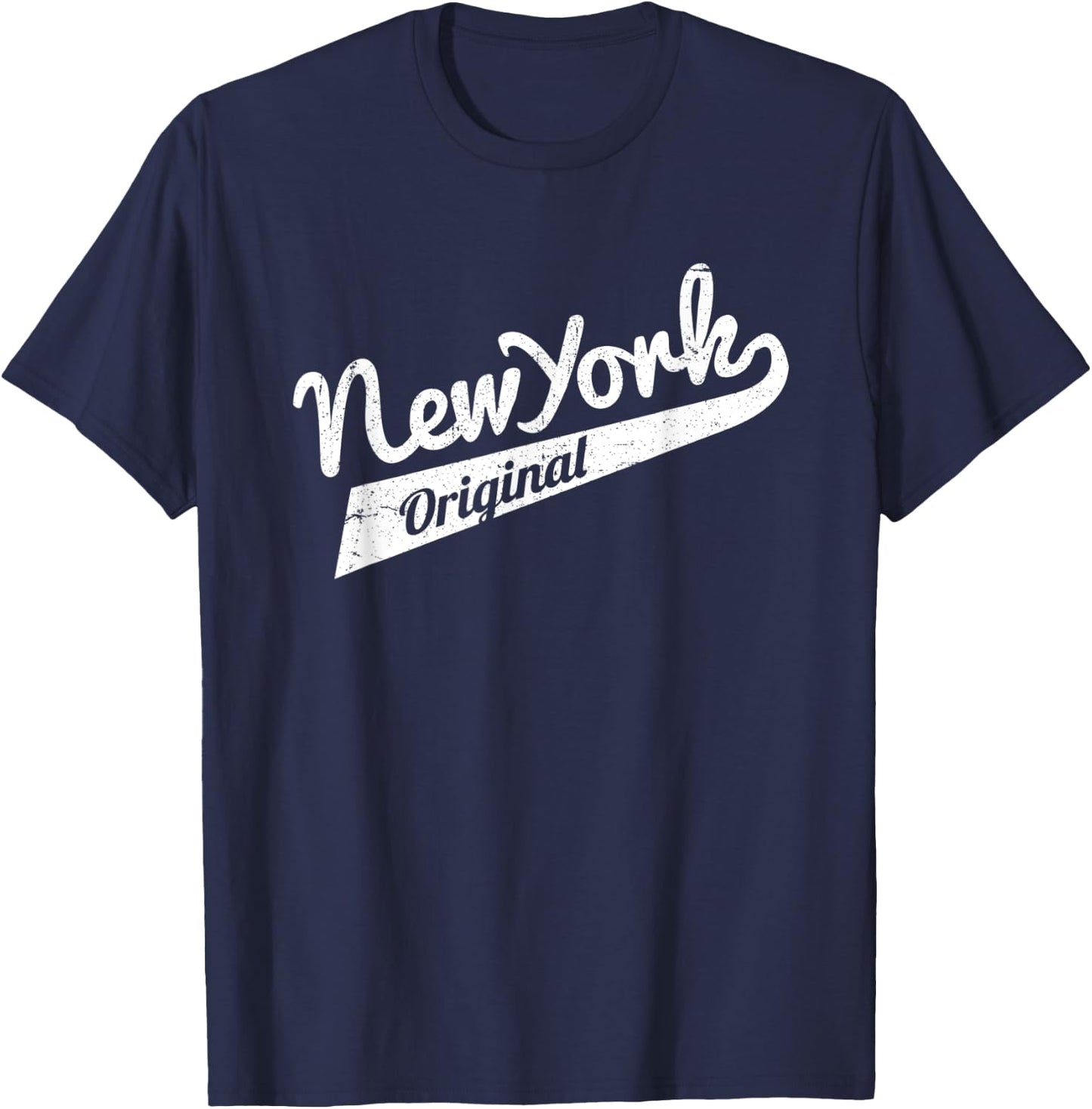 Vintage New York Original Men Women Jersey Style T-Shirt - T-Shirt | Navy