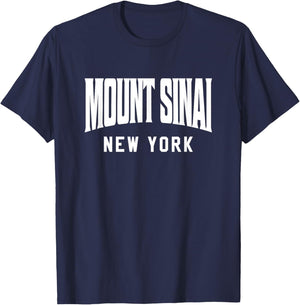 Mount Sinai New York T-Shirt - T-Shirt | Navy
