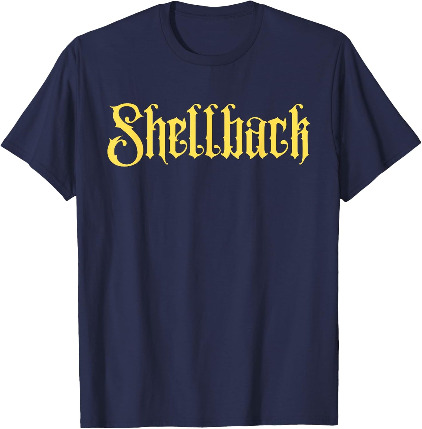 Vintage Navy Crusty Shellback Kraken T-Shirt - T-Shirt | Navy