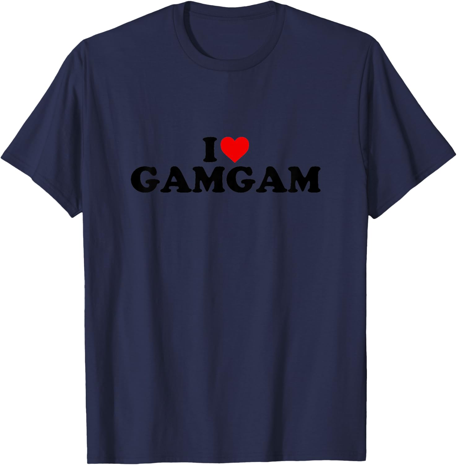 Kids I Love Gamgam Shirt For Boy Girl Toddler Children Youth T-Shirt - T-Shirt | Navy