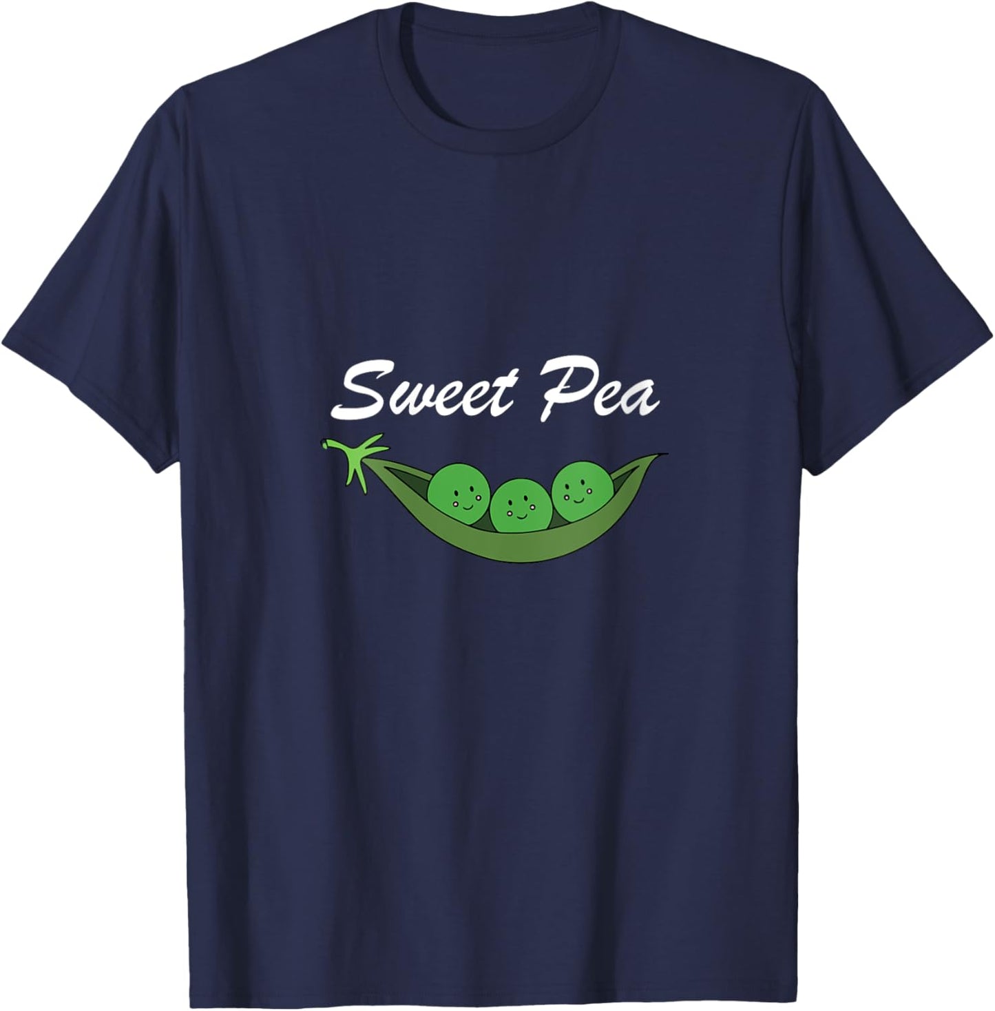 Sweet Peas , Peas mama V-Neck T-Shirt - T-Shirt | Navy