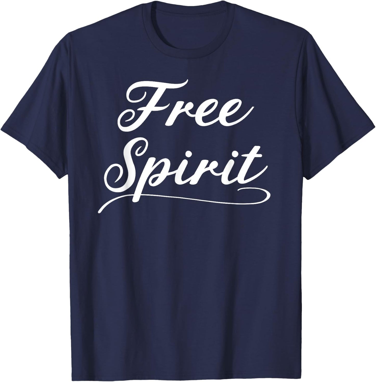 Hippie Free Spirit T-Shirt - T-Shirt | Navy
