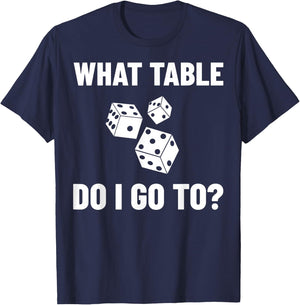 Bunco Dice Game Rules Night Party T-Shirt - T-Shirt | Navy