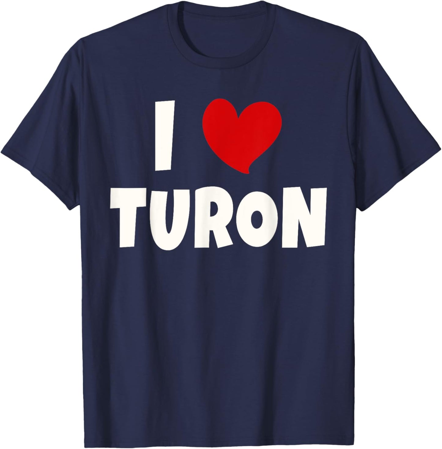 Turon Filipino Food Lover Philippines I Love Turon T-Shirt - T-Shirt | Navy