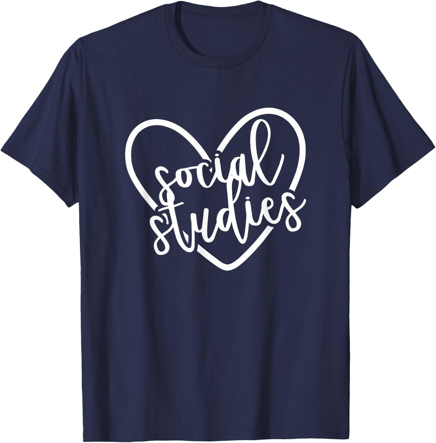 Social Studies Back to School Matching Group History T-Shirt - T-Shirt | Navy