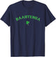 BAAHTENDA | Funny Irish Boston Accent Bartender T-Shirt - T-Shirt | Navy