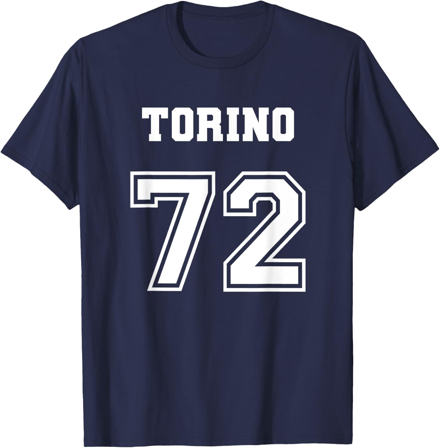 Jersey Style Torino 72 1972 Muscle Classic Car T-Shirt - T-Shirt | Navy