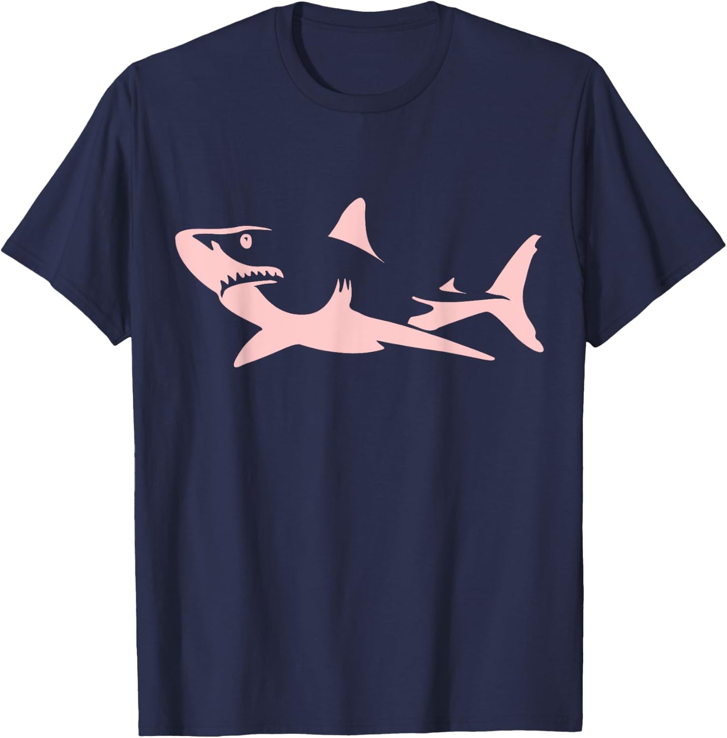 Pink Shark T-Shirt - T-Shirt | Navy