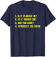 Is It Plugged In? T-Shirt - T-Shirt | Navy