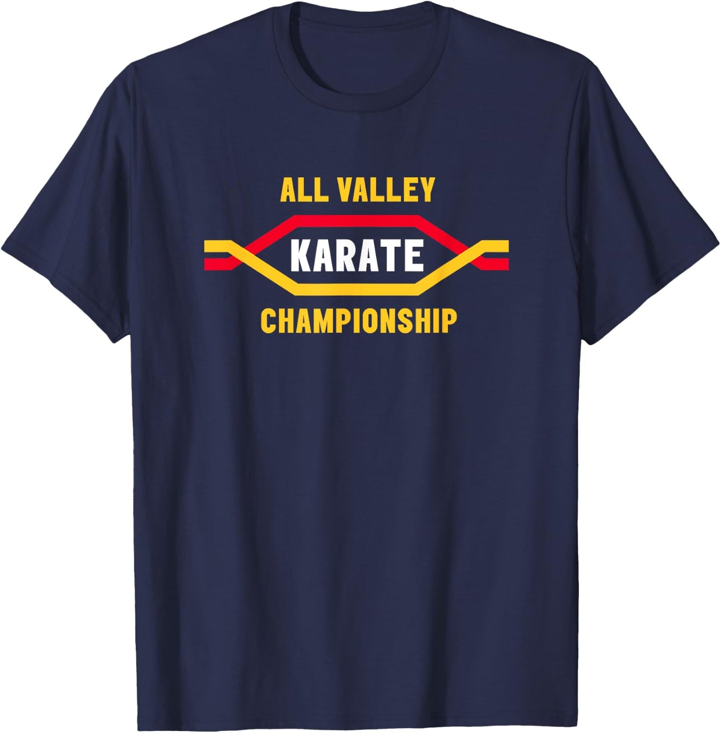 Cobra Kai All Valley Fist Logo T-Shirt - T-Shirt | Navy
