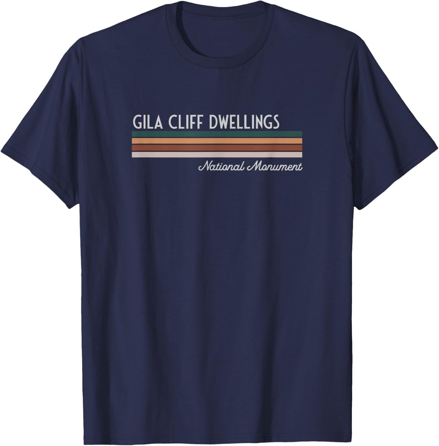 Gila Cliff Dwellings National Monument T-Shirt - T-Shirt | Navy