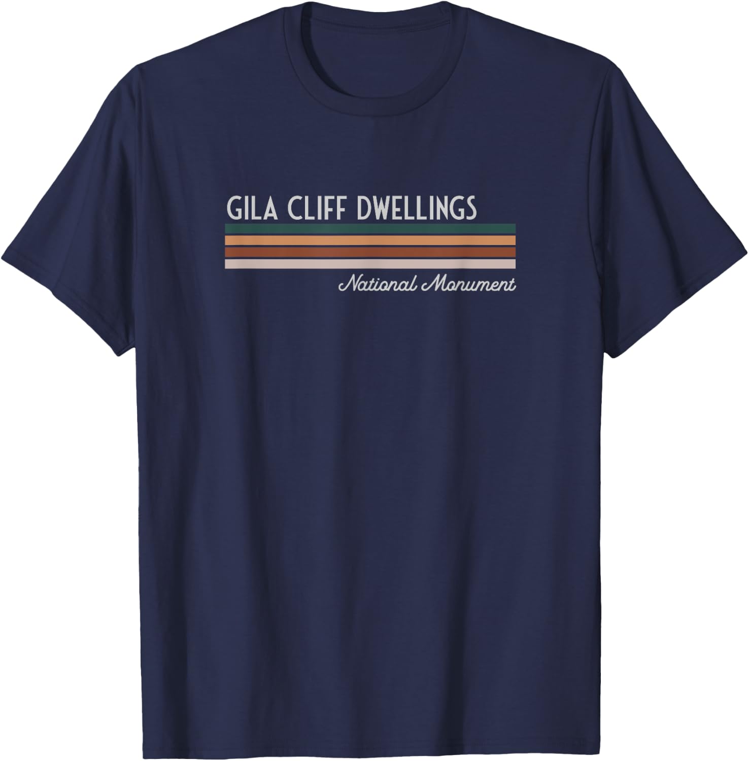 Gila Cliff Dwellings National Monument T-Shirt - T-Shirt | Navy