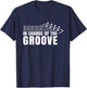 Bass Player In Charge of the Groove Bassist Musician T-Shirt - T-Shirt | Navy
