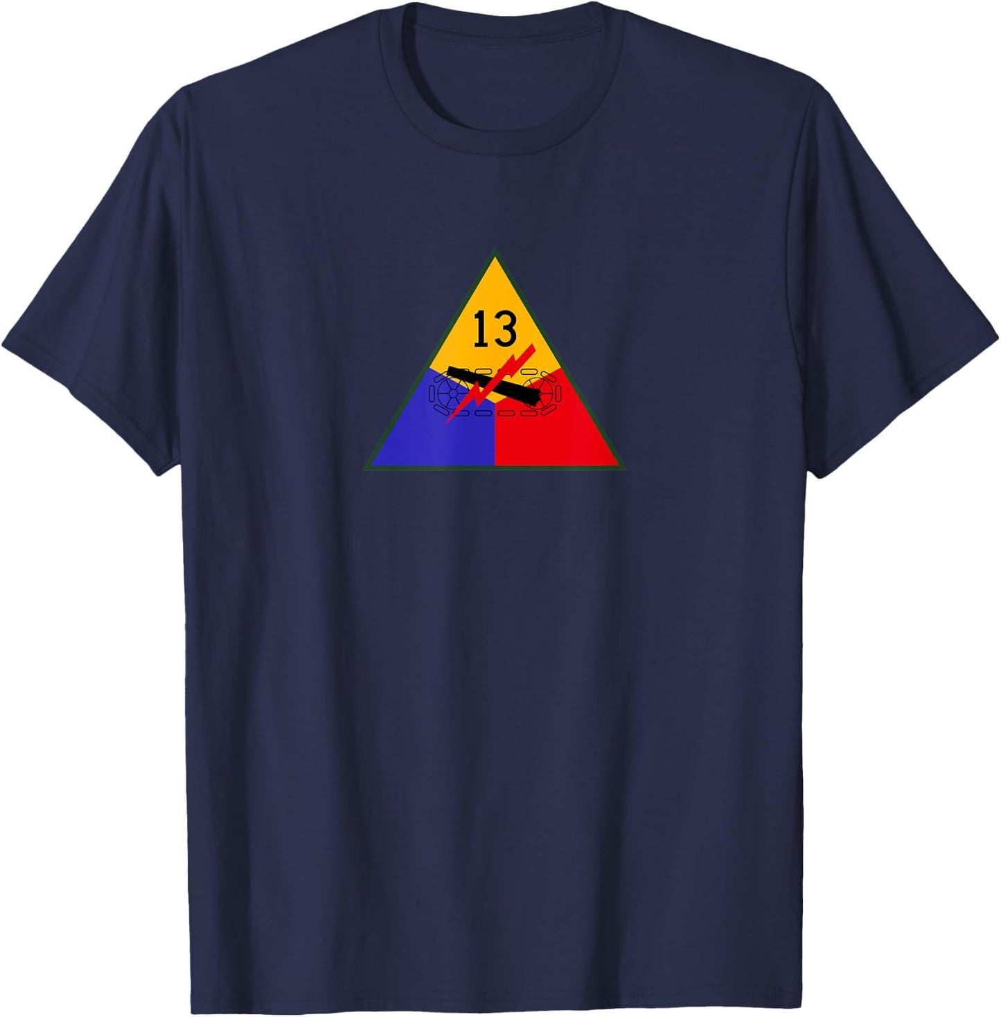 13th Armored Division Shirt Army WWII Black Cats T-Shirt - T-Shirt | Navy