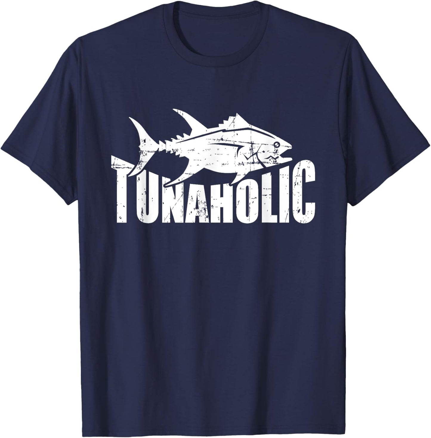 Fishing tunaholic T-Shirt - T-Shirt | Navy