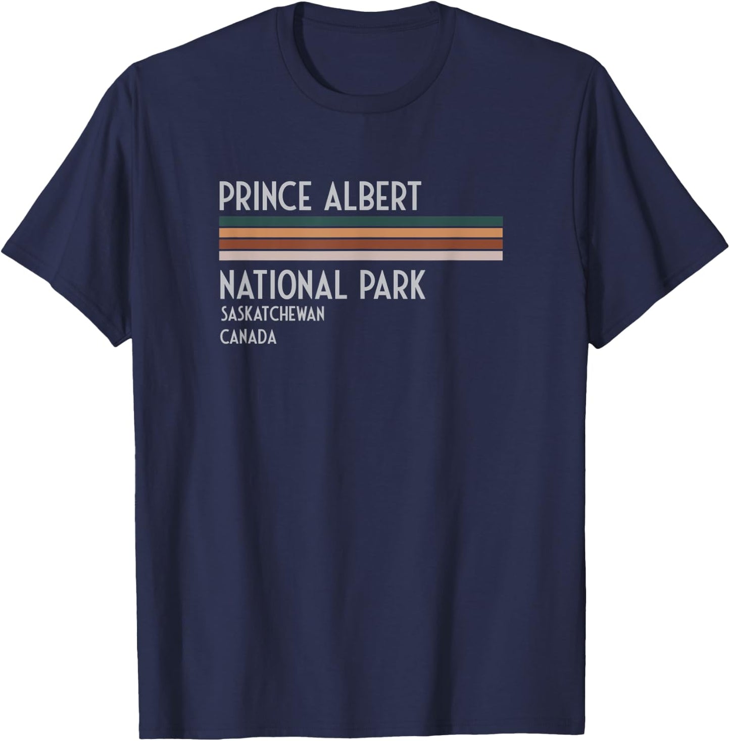 Prince Albert National Park Canada T-Shirt - T-Shirt | Navy