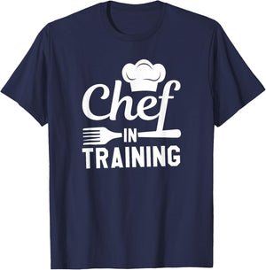 Chef In Training - Funny Chef T-Shirt - T-Shirt | Navy