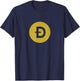 Dogecoin Crypto Men Women T-Shirt - T-Shirt | Navy