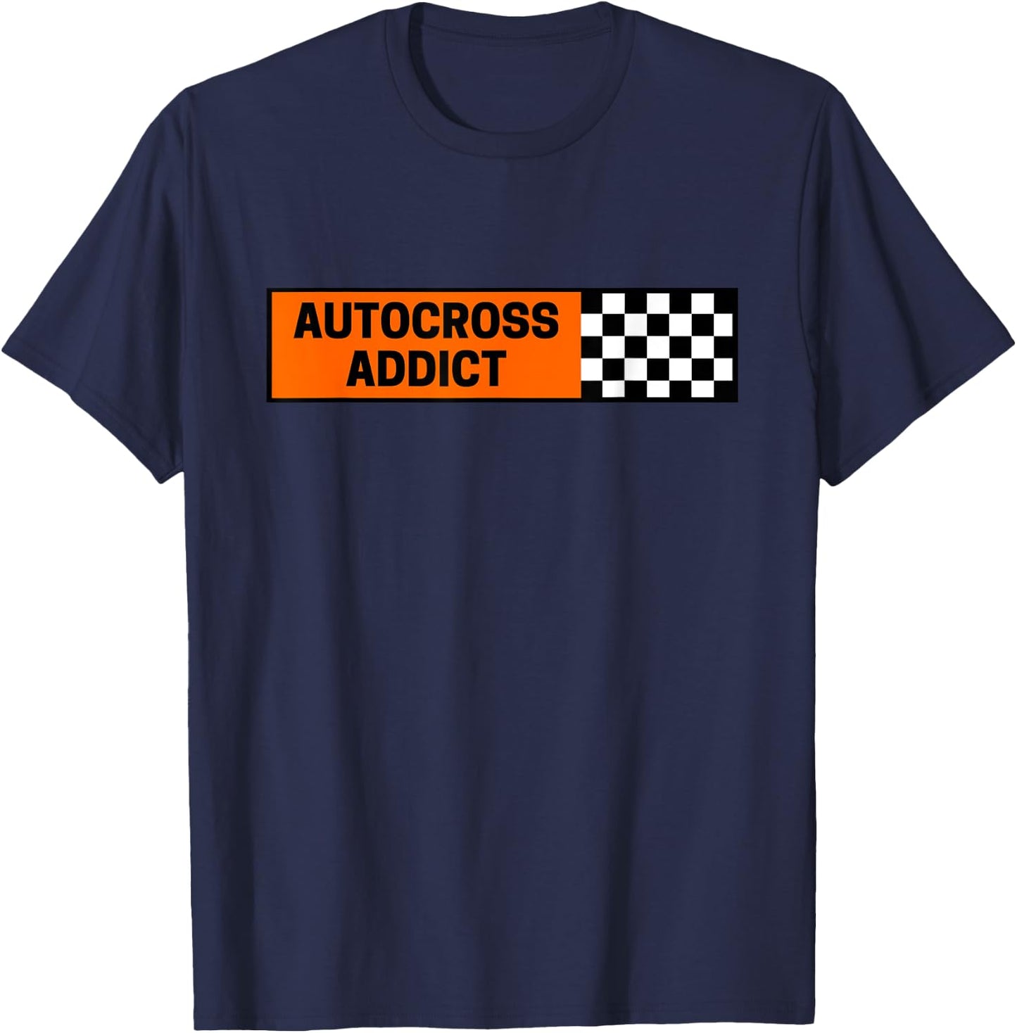 Autocross Addict Racing T-Shirt - T-Shirt | Navy