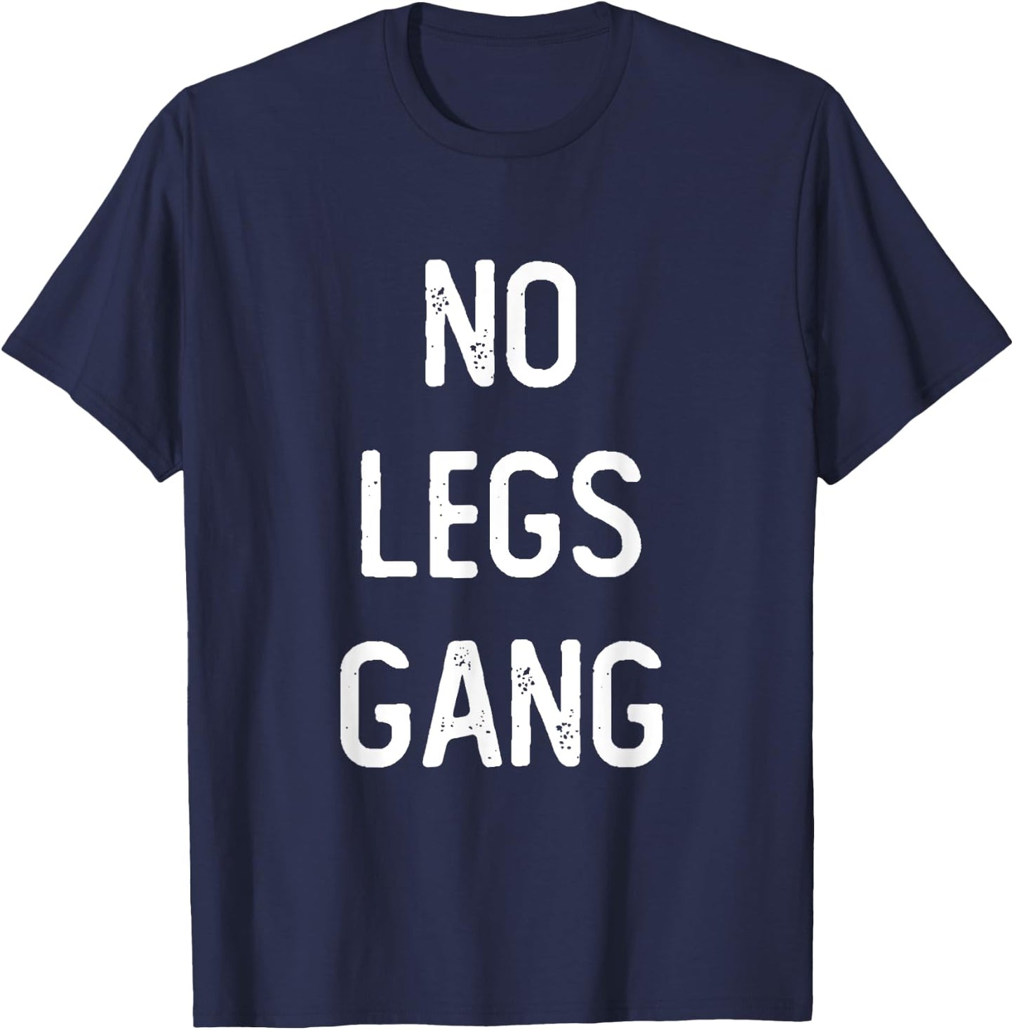 No Legs Gang - Funny Pewds Meme Art T-Shirt - T-Shirt | Navy