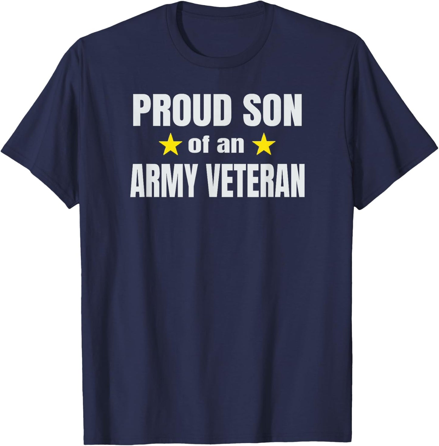 US Army Veteran Proud Son of Army Vet T-Shirt - T-Shirt | Navy