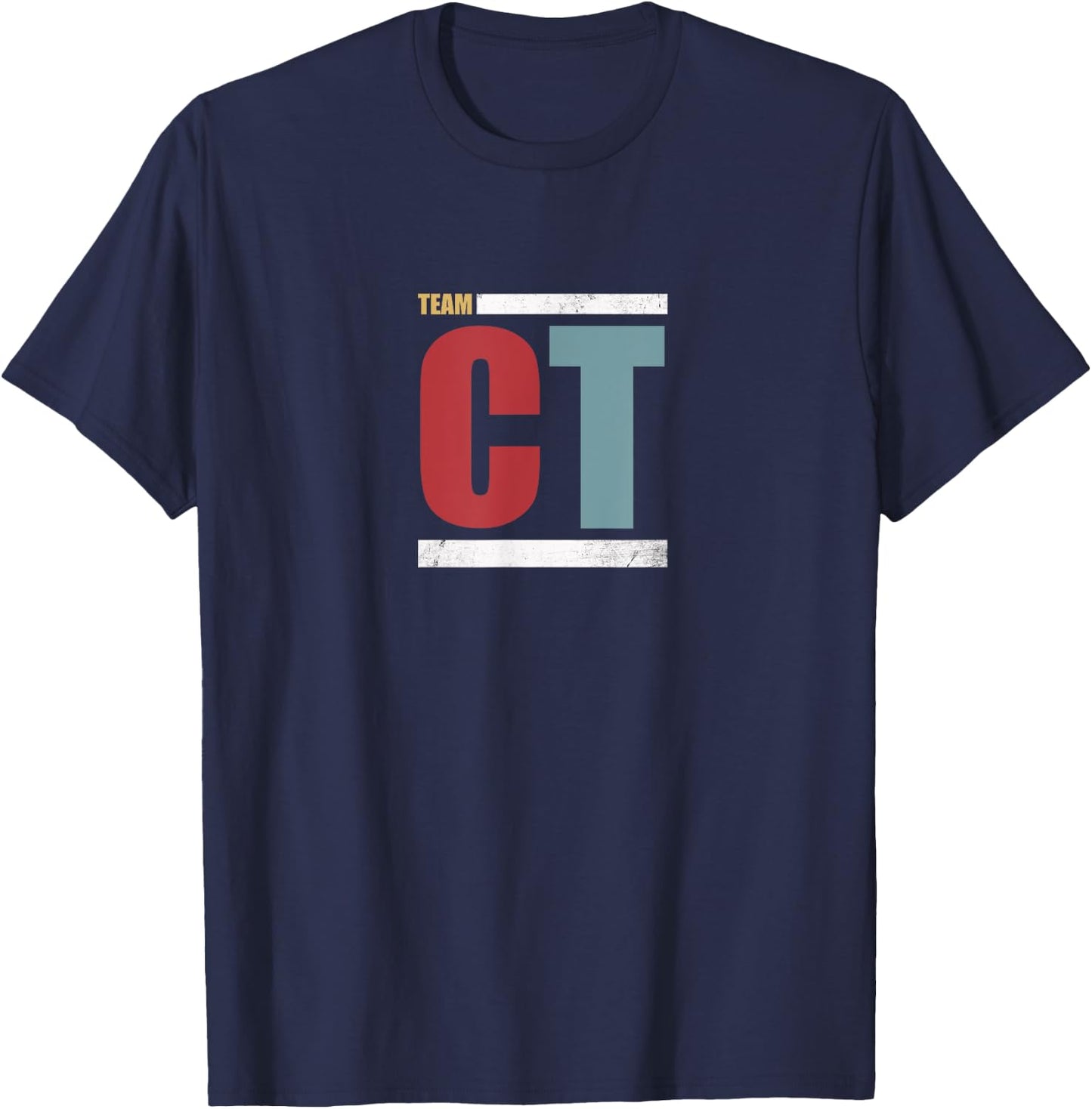 Team CT Challenge (Distressed) T-Shirt - T-Shirt | Navy