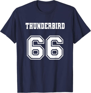 Jersey Style Thunderbird 66 1966 Muscle Classic Car T-Shirt - T-Shirt | Navy